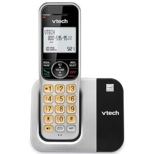 New VTech Cordless Phone System for Home with Call Block, Large Display buttons